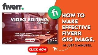 How to create fiverr gig image in 2023 with complete tips and tricks@sameenfirdous-GD #fiverrtips