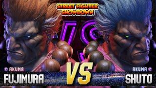 [SF6] Fujimura (#5 Akuma) VS Shuto (3# Akuma) [FT3] | High level match