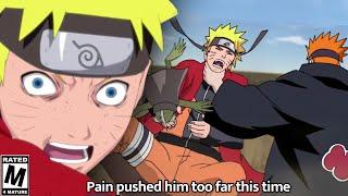When Naruto BEAT THE BRAKES off of PAIN to save The Hidden Leaf