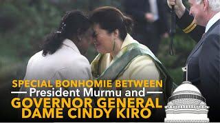 The special bonhomie between President Droupadi Murmu and Governor General Dame Cindy Kiro