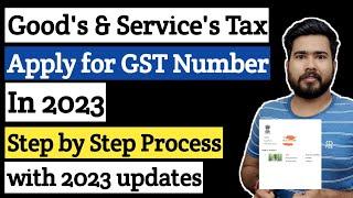 How to Apply GST Number for Online Selling in 2023| Process for apply GST Number| Step by Step Guide