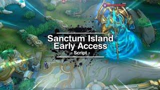 REAL SANCTUM ISLAND SCRIPT MAP EARLY ACCESS | MLBB NEW UPDATE (NO BAN/NO DETECT/NO PASSWORD) ZELUXA