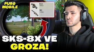 GROZA + SKS 8X - OYUNUN EN İYİ KOMBİNİ / PUBG MOBILE