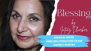 Analysis of 'Blessing' by Imtiaz Dharker