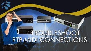 How to Troubleshoot RTP-MIDI Connections