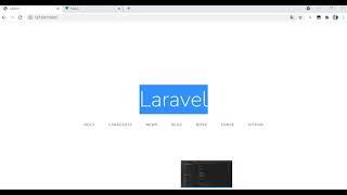 Laravel  Vue js o'rnatish