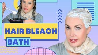 I Tried Doing A Bleach Bath On Hair And Here's What Happened