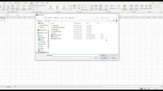 Microsoft 365 - Excel - Importing a PDF into Excel as a Data Source