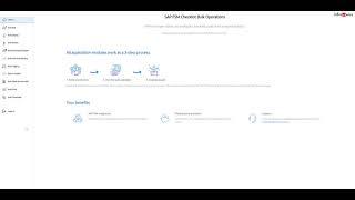 SAP FSM Checklist Bulk Operations App Overview