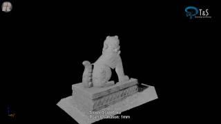 RIEGL VZ-400 sculpt scanned data