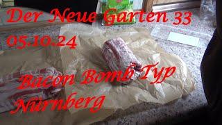 Der Neue Garten 33 - 05.10.24 - Bacon Bomb Typ Nürnberg - Der Grilljunky