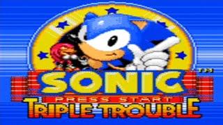 Sonic the Hedgehog: Triple Trouble Longplay