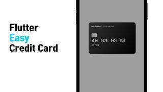 Flutter Credit Card Widget - Speed Code