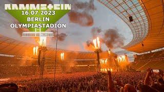 Rammstein live OLYMPIASTADION Berlin 16. 7. 2023. 4k