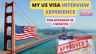 US Visa Interview Questions and Answers | My US Visa Interview Experience 2025