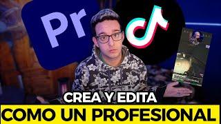 ¡Edita tus vídeos RÁPIDO para YouTube SHORTS y TIKTOK FÁCIL! (Adobe Premiere Pro)