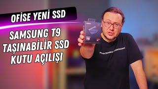 Samsung T9 Taşınabilir SSD Kutu Açılışı