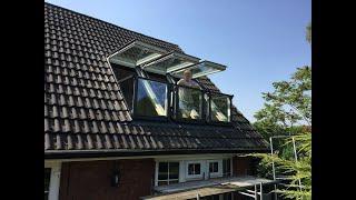 Installing Triple Velux Cabrio Balcony Windows