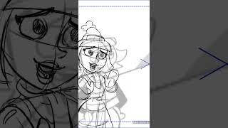 Clean to Rough Animation #shorts