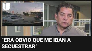 Periodista de Univision es interceptado por hombres armados en la frontera de México y logra huir