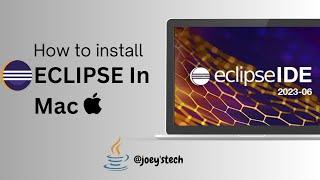 How to install Eclipse IDE 2023-06 on Mac [ Latest 2023 edition] #java