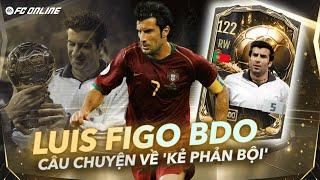 Luis Figo mùa BDO - Tài năng đi kèm với biệt danh 'Kẻ phản bội' | Review FC Online