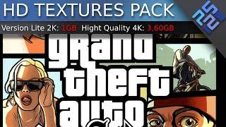 GTA: San Andreas | HD Texture Pack | PCSX2 - AetherSX2