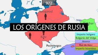 Los orígenes de Rusia - Historia y síntesis con mapas