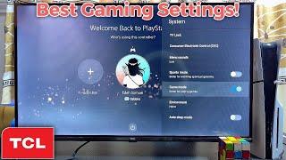 Best Gaming Settings for TCL Smart TV