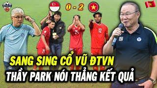 Vừa Sang Singapore Cổ Vũ ĐT Việt Nam, Thầy Park Dự Đoán Sốc Kết Quả Trận Đấu Khiến NHM Phấn Khích