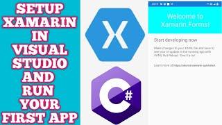 Installing Xamarin in Visual Studio And Running Your First App | Running First App in Xamarin