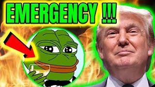 PEPE HOLDERS **MEGA URGENT** WATCH IN 24 HOURS! PEPE PRICE PREDICTION  PEPE COIN NEWS TODAY 