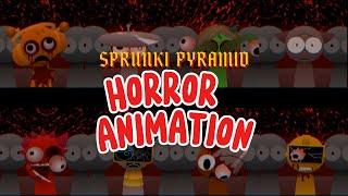 NEW HORROR ANIMATION WITH ALL CHARACTERS IN INCREDIBOX SPRUNKI PYRAMIXED | PYRAMID MODE | SUS