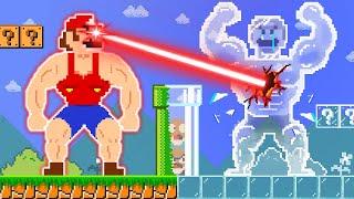 When Mario CONTROL ROCK but Destroy Glass in Super Mario Bros Wii. | ADN MARIO GAME