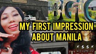 MY FIRST IMPRESSION ABOUT MANILA  | INTRAMUROUS + MAKATI + BGC + TONDO MANILA