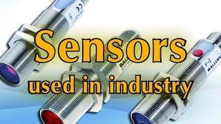 Sensors used in industry