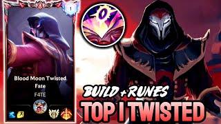 WILD RIFT TWISTED FATE - TOP 1 TWISTED FATE GAMEPLAY - GRANDMASTER RANKED