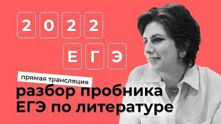 Разбор экспертом реальной работы ЕГЭ-22 по литературе