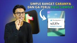 KOK BISA? KONTEN TANPA WAJAH DAN TANPA SAMPLE CUAN 2M DARI TIKTOK AFFILIATE?