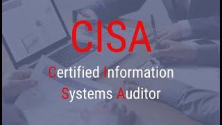 Certified Information Systems Auditor (CISA) Certification