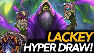 NEW! Hyper Draw Lackey Zoo Warlock! | Ashes Of Outland | Hearthstone