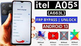 Itel A05s (A663L) Frp Bypass Without Pc | Itel (A663L) Google Account Unlock | Itel Frp Unlock