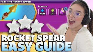 EASY 3-Star Guide: Fear the ROCKET SPEAR Challenge in CoC!