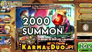 NxB NV | Summon Boruto & Kawaki (The Destined Karma) x2000 Shinos | Naruto x Boruto Ninja Voltage