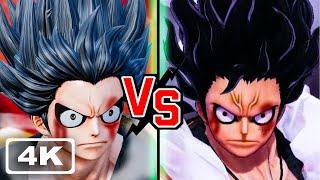 Jump Force VS One Piece Burning Blood - Ultimate Attack, Transformations & Abilities Comparison (4K)