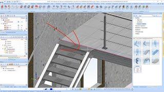 HiCAD 2024 | SP2: Neuerungen beim Treppenkonfigurator