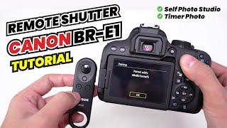 Cara Menyambungkan Remote Shutter Canon BR-E1 ke Kamera Canon EOS 800D DSLR - Remote Shutter Canon