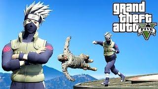 GTA 5: Hardest Knockouts - Kakashi Edition (K.Os) #16 (Best Punches, Crazy Kicks, Naruto, 21 Savage)