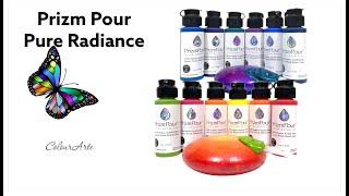 WOW!! New Prizm Pour Pure Radiance Acrylic Paint by ColourArte for painting, pouring and resin art