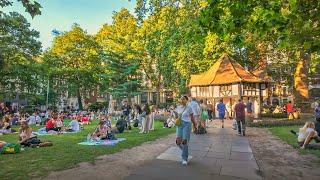 London’s Hot Summer: 28°C Heatwave Evening Walk in the West End · 4K HDR London Tour 2024